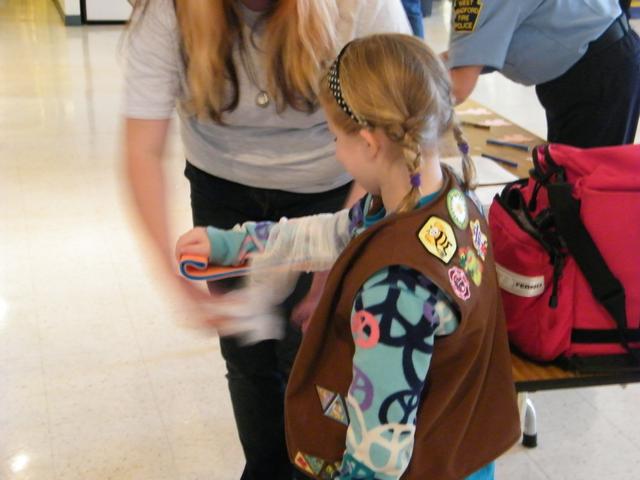 Company Provides Training To Several Girl Scout Troops From Th